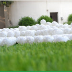 Bộ 10 quả bóng tập golf trong nhà PGM rỗng, 10 quả bóng rỗng màu trắng, 10 quả bóng rỗng màu vàng