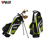 Túi golf nylon nhẹ PGM có giá đỡ (Đen Xanh), QB027 Trắng, QB027 Cam, QB027 Xanh