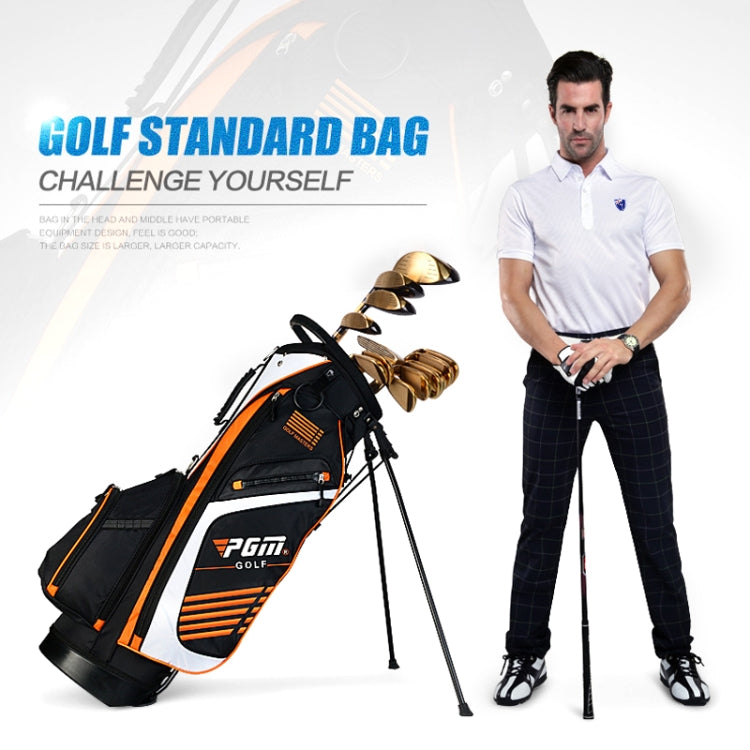Túi golf nylon nhẹ PGM có giá đỡ (Đen Xanh), QB027 Trắng, QB027 Cam, QB027 Xanh