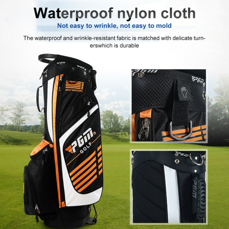 Túi golf nylon nhẹ PGM có giá đỡ (Đen Xanh), QB027 Trắng, QB027 Cam, QB027 Xanh