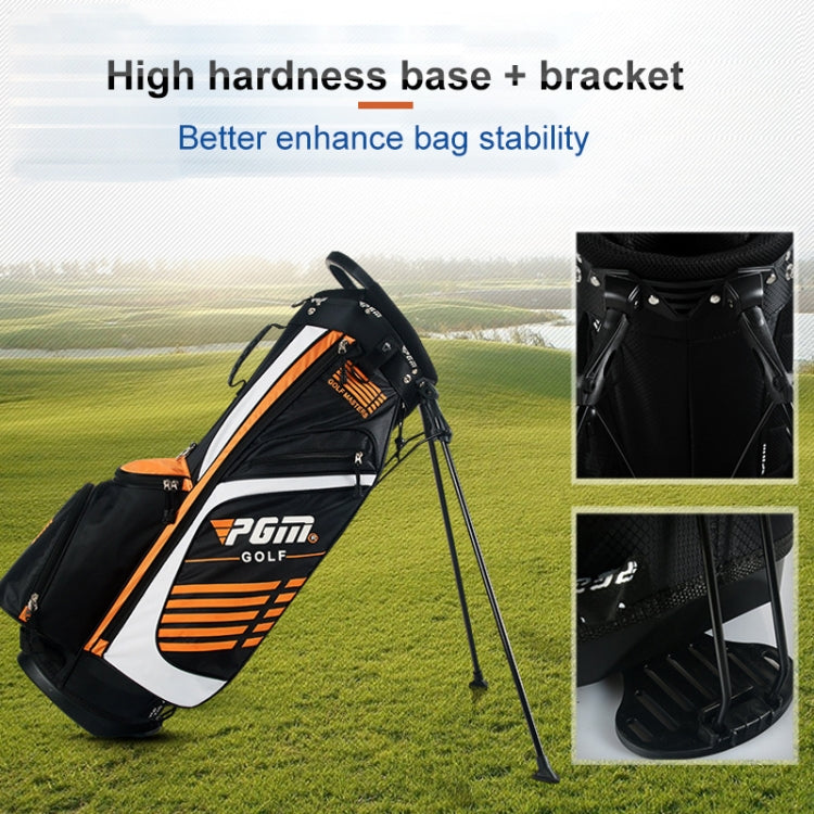Túi golf nylon nhẹ PGM có giá đỡ (Đen Xanh), QB027 Trắng, QB027 Cam, QB027 Xanh