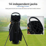 Túi golf nylon nhẹ PGM có giá đỡ (Đen Xanh), QB027 Trắng, QB027 Cam, QB027 Xanh