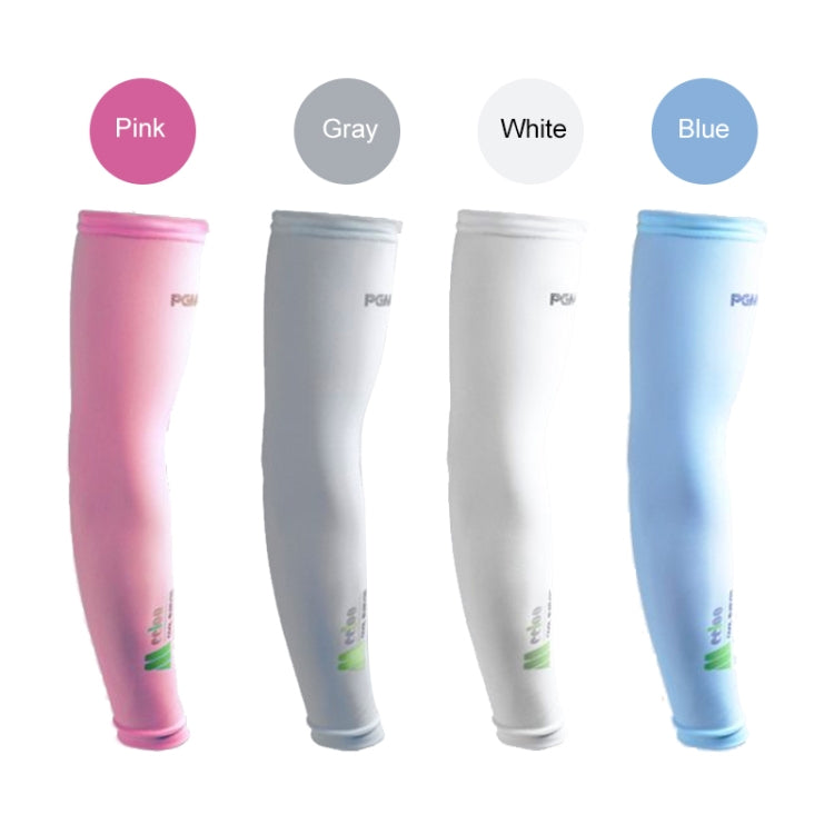 Ống tay chống nắng làm mát Ice Silk PGM Golf cho nam và nữ (Màu: Hồng Kích thước: XXL), M, L, XL, XXL