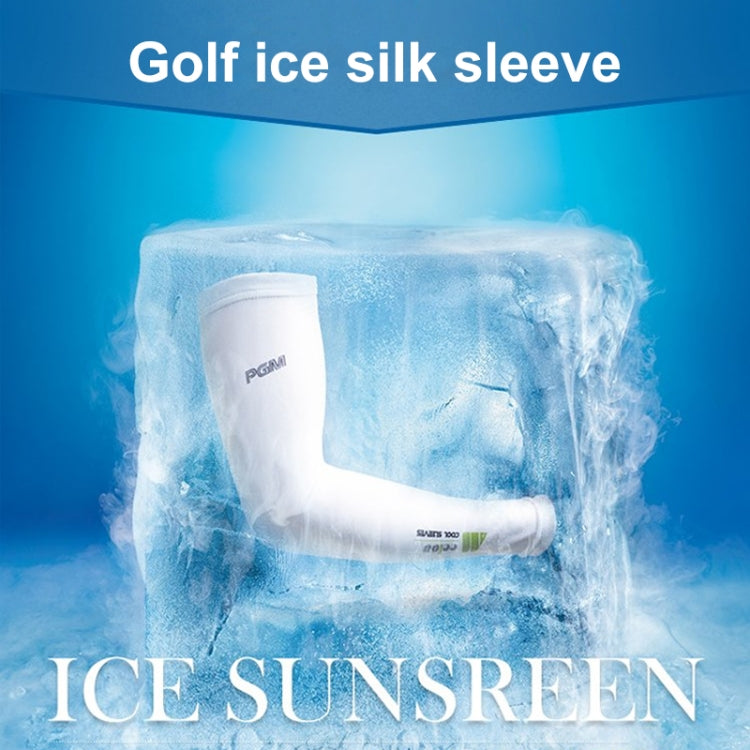 Ống tay chống nắng làm mát Ice Silk PGM Golf cho nam và nữ (Màu: Hồng Kích thước: XXL), M, L, XL, XXL
