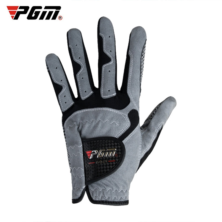 Găng tay đơn chống trượt bằng vải microfiber PGM Golf tay trái cho nam, size 22, 23, 24, 25, 26