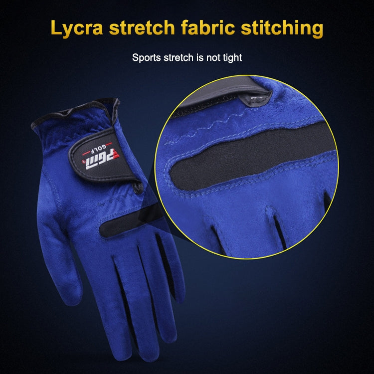 Găng tay đơn PGM Golf bằng vải microfiber thoáng khí cho nam (Kích thước: 27-Tay phải), Tay trái, Tay phải