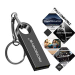 USB kim loại chống nước tốc độ cao MicroDrive 16GB USB 2.0 (màu xám), 16GB