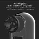 Loa stereo không dây Bluetooth TWS 3D thực sự với từ tính, âm thanh vòm HiFi và thiết kế trong suốt hoàn toàn cho gia đình