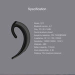 Tai nghe Bluetooth không dây kiểu treo tai phong cách doanh nhân