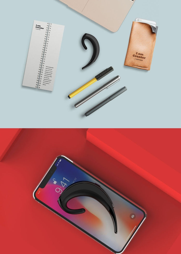 Tai nghe Bluetooth không dây kiểu treo tai phong cách doanh nhân