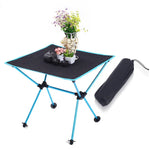 Bàn gấp nhẹ di động ngoài trời bằng vải Oxford, bàn dã ngoại nướng BBQ hợp kim nhôm hàng không, bàn nướng BBQ (đen), bàn nướng BBQ (cam)