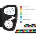Đàn piano điện tử silicone cuộn tay 49 phím cho trẻ em, nhiều màu