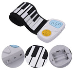 Đàn piano điện tử silicone cuộn tay 49 phím cho trẻ em, nhiều màu