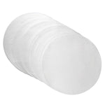 Khuôn làm bánh hamburger bằng hợp kim nhôm đạt chuẩn thực phẩm, phủ chống dính, dùng cho bếp áp suất, kèm 40 tờ giấy silicone hai mặt, tay cầm màu đen 1 cái