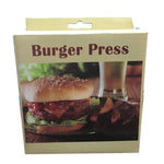 Khuôn làm bánh hamburger bằng hợp kim nhôm đạt chuẩn thực phẩm, phủ chống dính, dùng cho bếp áp suất, kèm 40 tờ giấy silicone hai mặt, tay cầm màu đen 1 cái
