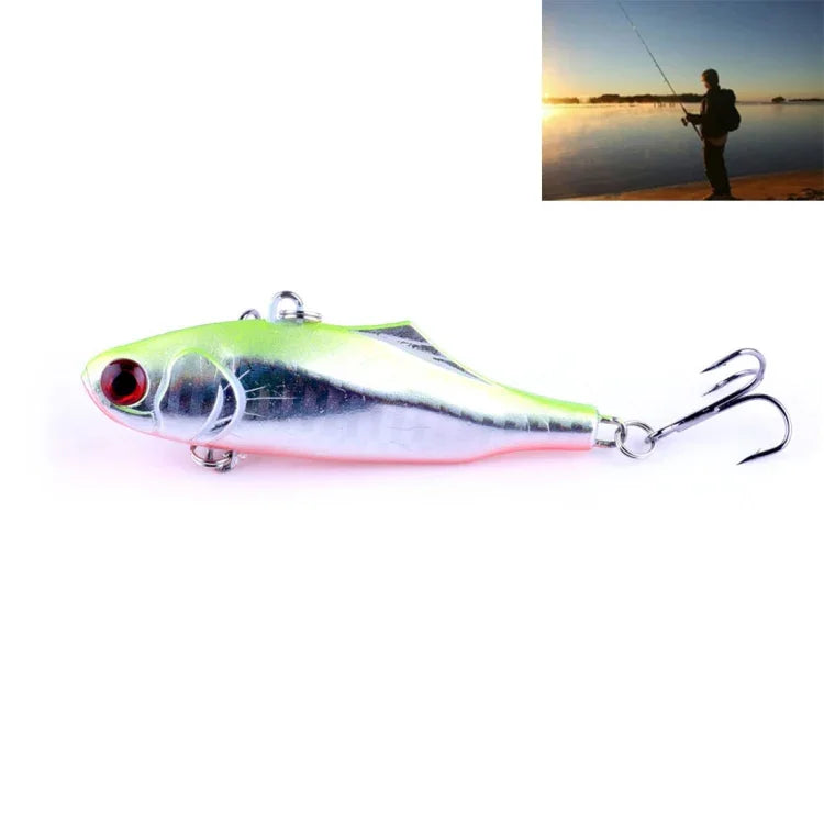 Bộ mồi cứng nhựa bơi toàn tầng HENGJIA VI026 7cm/24g, bộ mồi câu, đóng túi