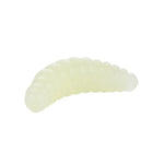 Bộ 50 con mồi giả giun bánh mì mô phỏng 20mm HENGJIA SO106, mồi mềm hình lưỡi liềm cho cá cưỡi ngựa