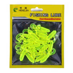 Bộ 20 con mồi mềm đuôi đôi 3,5cm/0,9g HENGJIA SO105, mồi mềm câu biển