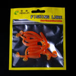 Bộ 10 con mồi mềm jigging wobbler 5cm/0,6g HENGJIA SO041, mồi silicone câu cá