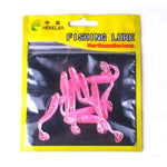 Bộ 10 con mồi mềm jigging wobbler 5cm/0,6g HENGJIA SO041, mồi silicone câu cá