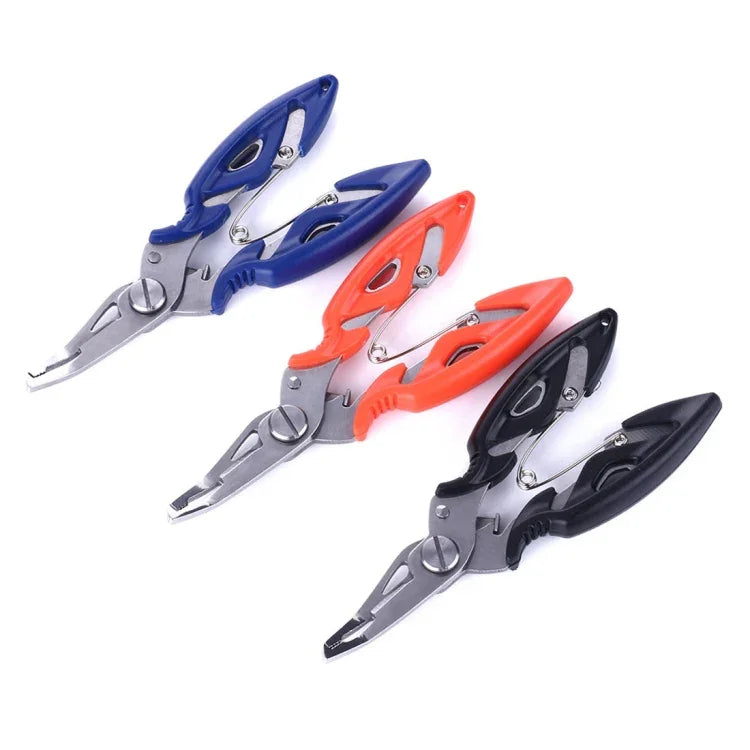 Kìm câu đa năng thép không gỉ HENGJIA QT014, kéo cắt dây, dụng cụ tháo móc, phụ kiện câu