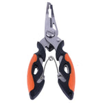 Kềm câu cá đa năng HENGJIA QT013 bằng thép không gỉ, kéo cắt dây, dụng cụ tháo móc, dụng cụ câu cá HENGJIA QT013