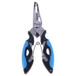 Kềm câu cá đa năng HENGJIA QT013 bằng thép không gỉ, kéo cắt dây, dụng cụ tháo móc, dụng cụ câu cá HENGJIA QT013
