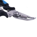 Kềm câu cá đa năng HENGJIA QT013 bằng thép không gỉ, kéo cắt dây, dụng cụ tháo móc, dụng cụ câu cá HENGJIA QT013