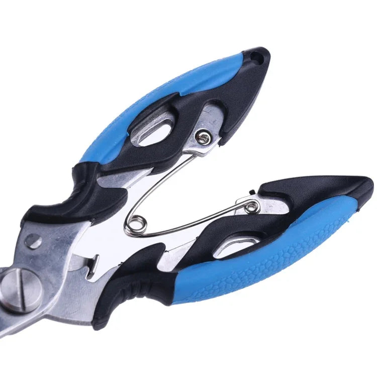 Kềm câu cá đa năng HENGJIA QT013 bằng thép không gỉ, kéo cắt dây, dụng cụ tháo móc, dụng cụ câu cá HENGJIA QT013