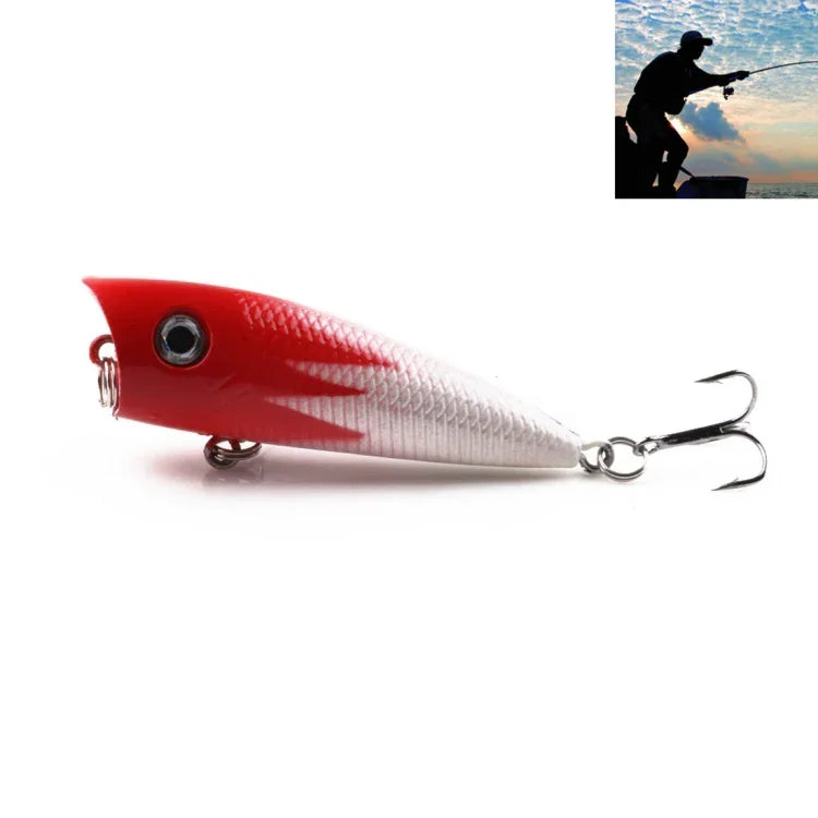 Mồi câu giả HENGJIA PO035 6cm/6g mô phỏng, phù hợp cho nước mặn và nước ngọt, PO035 1#, PO035 2#, PO035 3#, PO035 4#, PO035 5#