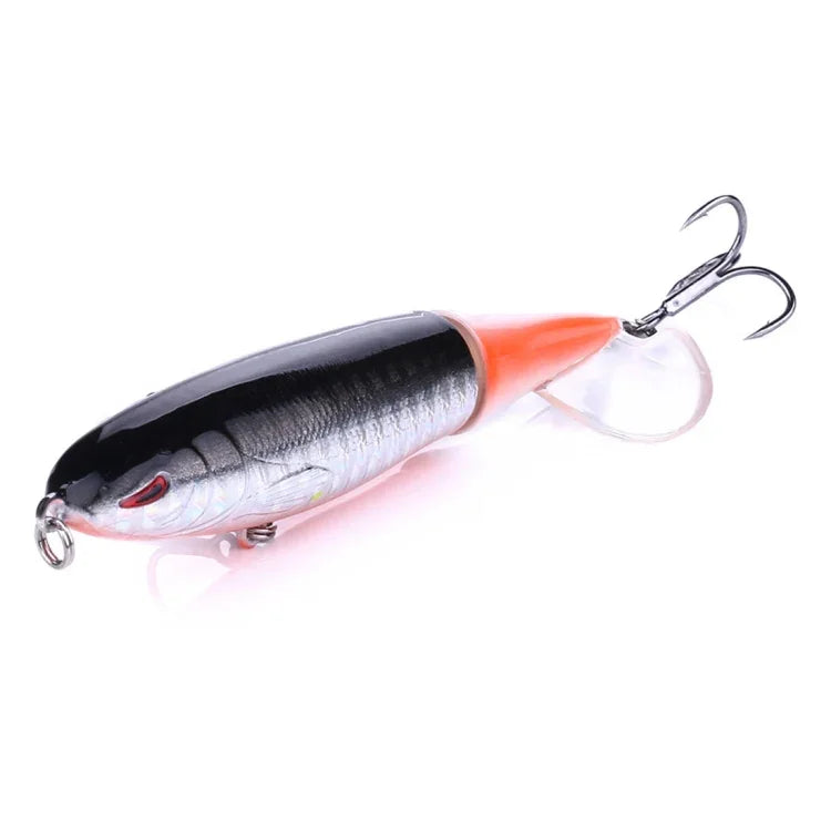 Mồi câu cá cứng hình cánh quạt HENGJIA PE018 10cm/13g, phù hợp nước mặn và nước ngọt, PE018 số 1 đến số 8