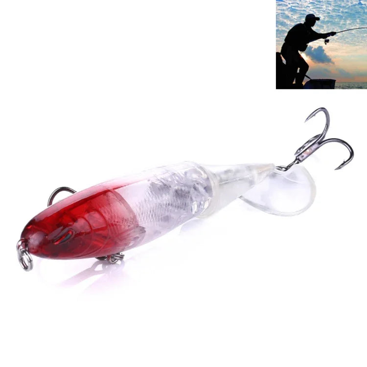 Mồi câu cá cứng hình cánh quạt HENGJIA PE018 10cm/13g, phù hợp nước mặn và nước ngọt, PE018 số 1 đến số 8
