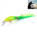 Mồi câu cá cứng hình bạch tuộc lớn HENGJIA JIZ002 10cm/16.6g, mồi câu xa, phù hợp câu biển và nước ngọt, JIZ002 A đến JIZ002 H
