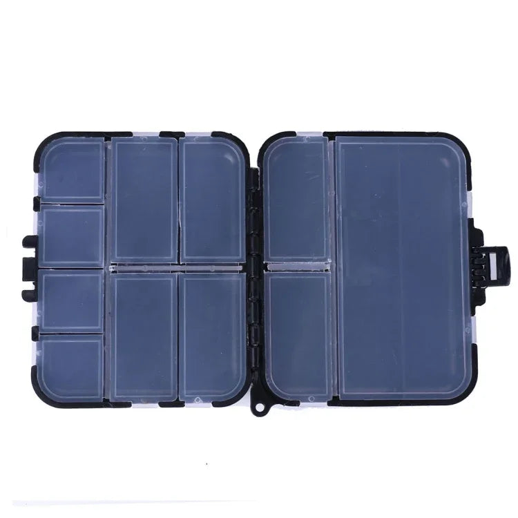 Hộp đựng dụng cụ câu cá 12 ngăn HENGJIA qt062-1, hộp đựng dụng cụ câu cá dạng vỏ sò