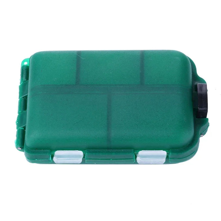 Hộp đựng dụng cụ câu cá HENGJIA qt061-1, hộp câu cá có 10 ngăn, qt061-1