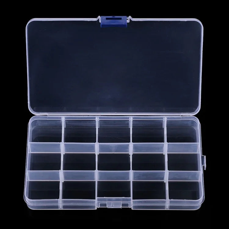 HENGJIA qt020 Hộp đựng dụng cụ câu cá đa năng chống nước 15 ngăn, qt020