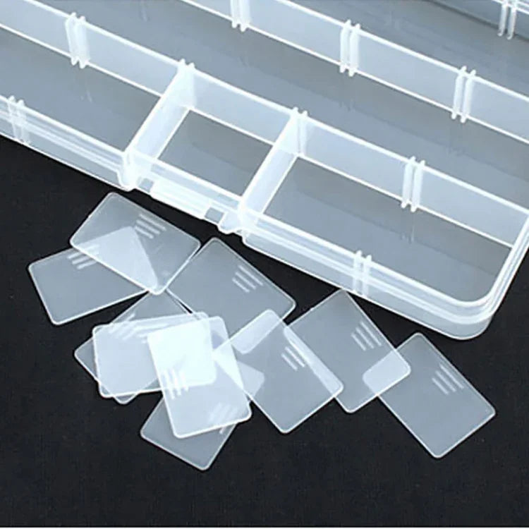 HENGJIA qt020 Hộp đựng dụng cụ câu cá đa năng chống nước 15 ngăn, qt020