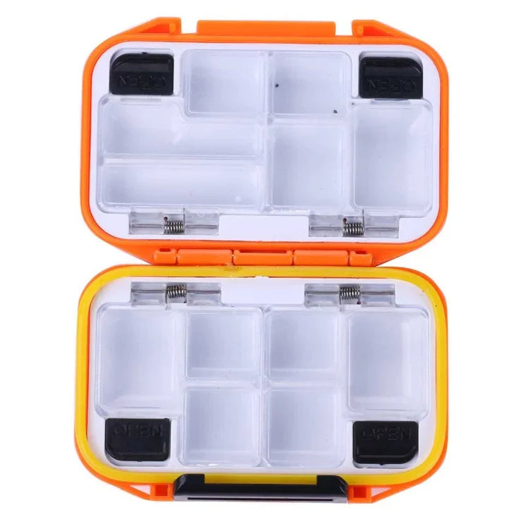 HENGJIA qt020 Hộp đựng dụng cụ câu cá đa năng chống nước, hộp móc câu và mồi câu, kích thước lớn: 20 x 11.5 x 5cm, 20 x 11.5 x 5cm