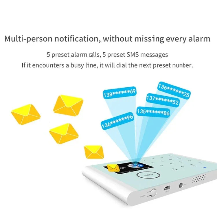CS118 WIFI+GSM Tuya Smart Voice Alarm System Supports Amazon Alexa/ Google Assistant - Trustpick