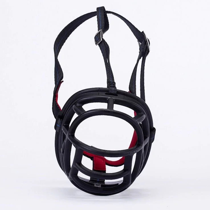 Dog Muzzle Prevent Biting Chewing and Barking Allows Drinking and Panting, Size: 6.8*6.3*7.8cm - Trustpick