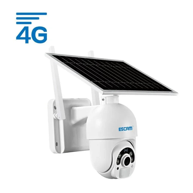 ESCAM QF450 HD 1080P 4G US Version Solar Powered IP Camera with 64G Memory, Support Two - way Audio & PIR Motion Detection & Night Vision & TF Card - Trustpick