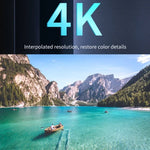 HD 4K Dual Lens Wifi Camera Mobile Phone Wireless Remote Two Way Intercourse Monitoring Camera - Trustpick