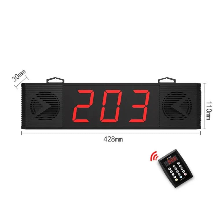 JT - 203Q Wireless Meal Picker Restaurant Loud Volume Caller, US Plug - Trustpick