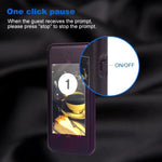 QC100 999 Channel Restaurant Wireless Paging Queuing Calling System with 20 Call Coaster Pagers, US Plug - Trustpick