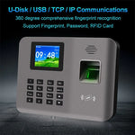Realand AL321D Fingerprint Time Attendance with 2.4 inch Color Screen & ID Card Function & Battery - Trustpick