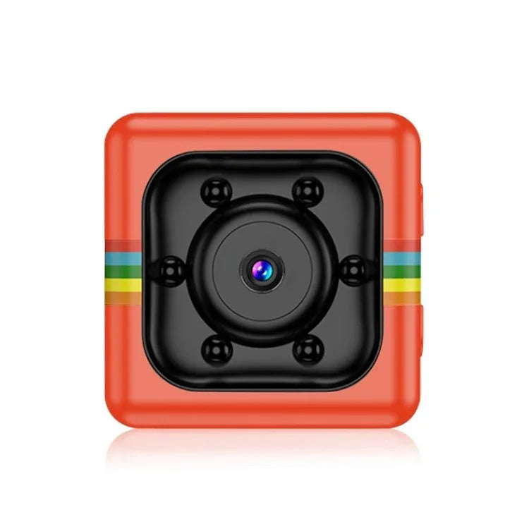 SQ11 Mini DV HD 480P 6 LEDs Sport Recorder Camera with Holder, Support Monitor Detection & IR Night Vision & TF Card - Trustpick