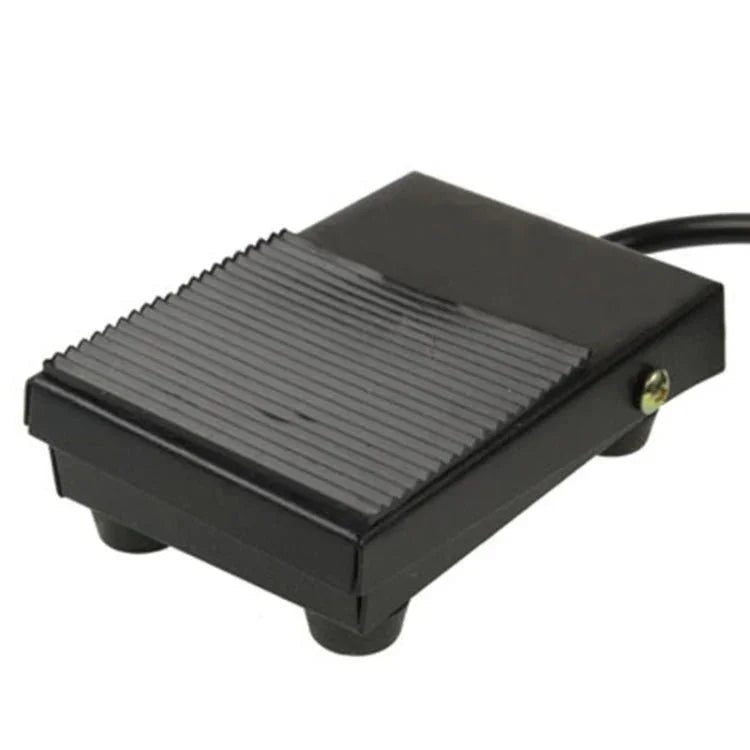 TFS - 1 AC 250V 10A Anti - slip Plastic Case Foot Control Pedal Switch, Cable Length: 1m - Trustpick